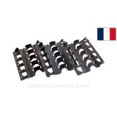 Turkish Hotchkiss M1922 Feed Strip Sections, 3 Sets of 5rd Sections, Steel, 7.92x57mm Mauser *Good*