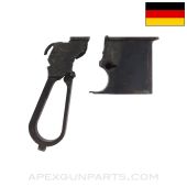 Mauser Broom Handle M712 "Schnellfeuer" Demilled Receiver Section Set, Torch Cut, 2 pcs *Good*