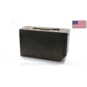 Browning M1917 MG Ammo Box, Green Painted Wood *Good*