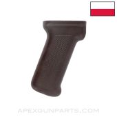 Polish AKM Pistol Grip, Dark Red *Good*