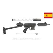 SPECIAL! STAR Z-70B Parts Kit, w/ Original 8" Barrel, Missing Charging Handle Guide, 9MM Parabellum