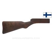 Suomi M31 Buttstock, Wood, w/ Sling Point & Buttplate, Cracked *Fair*