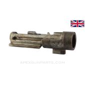 British Hotchkiss M1909 "Portative" LMG Bolt Assembly w/Fermature Nut, Complete, .303BR *Good*
