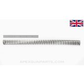 British Hotchkiss M1909 "Portative" LMG Recoil Spring *Good*