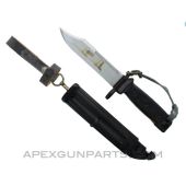 East German AK-74 Type 3 Bayonet with Synthetic Scabbard *Very Good*