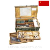 Gulf War Bring Back Captured Iraqi M1939 (61K) Soviet 37mm AA Cannon Maintenance Kit, w/ Transit Crate *Good* 