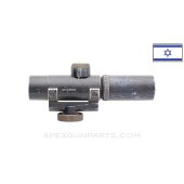 Israeli IDF El-OP Eyal 3x21 AR-15 / M16 Carry Handle Scope, Colt Attachment Knob, No Adjustmant Caps *Good*