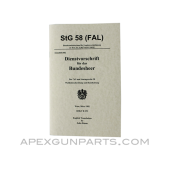 STG-58 Operator's Manual, Austrian Military Issue, Translation From Original, Paperback, *NEW*