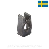 Swedish Mauser M94 Carbine Front Sight Protector, Sheared Bayonet Lug Plate *Fair*