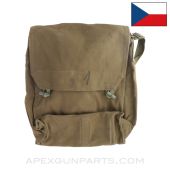 Czech Haversack Shoulder Bag, Canvas *Very Good* 