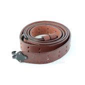 1907 Leather Sling w/Steel Hardware, Dark Brown *NEW* 