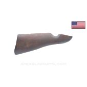 Thompson M1A1 Buttstock, Top Sling Swivel Point w/ Reinforce Screws, Marked, WWII, Stripped *Good* 