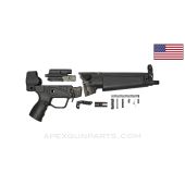 C93 Pistol Parts Kit, w/ US Made 8" Barrel, Incomplete, .223/5.56 *Good*