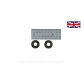 Enfield #5 Bayonet Handguard Nut,  Set of 2 *Good*
