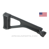 TAPCO AK-47 Side Folding Stock, Polymer, Stripped, Black *NEW*