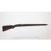 K98 Mauser Stock Assembly, Cup Buttplate, Laminated Wood, *Fair*