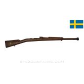 Swedish M96 Mauser Rifle Stock Set, 45", w/ "TRE Kronor" Mark, Wood, *Very Good*