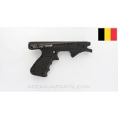 Belgian Vigneron SMG Lower, Stripped, w/ Collapsible Stock Button & Guides, Polymer *Good*