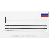 Gulf War Bring Back Captured Iraqi DShK Cleaning Rod, 4pc Set, 12.7x108mm *Very Good*