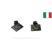 Breda M37 Ejector Guide Receiver Insert Set, Left & Right *Good*