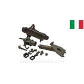 Breda M37 Tripod Cradle Assembly and Anti-Aircraft Top Extension Mount, Missing Latches And Elevation Knob Stop *Good*