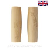 Vickers MG Replacement Grip Set, Wood *NEW* 