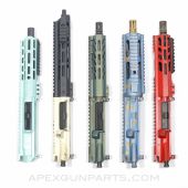 AR15 Upper Receiver, Mixed Manufacture, Custom Colors, Short Barrels, .223 *USED*