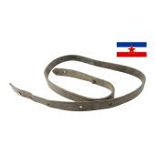 Yugoslavian Mauser M24 Series Rifle Sling, Leather *Fair / Dirty* 