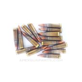 7.62x39mm (Rifle) - 15RD Bag - Yugoslavian, Igman Konitz, Brass Case, FMJ  *Good* 