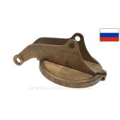 Russian 1910 Maxim Sokolov Mount Cradle, Stripped, Includes Mount Ring, WWI Dated, Brass *Good*