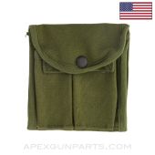 M1 Carbine Magazine Pouch, GI Style, Canvas, Olive Drab, Fox Outdoor Products, New MFG *NIW* 