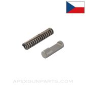 VZ-58 Front Sight Detent & Spring *Good*