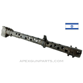 German WWII MG-34 Barrel Jacket Assembly, NO Sights, Waffen & DOT Marked, Israeli issued, *Good*