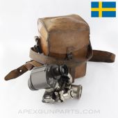 Swedish Browning M36 NIFE 5X Optic, w/ Leather Carry Case, Matching Numbers *Very Good*