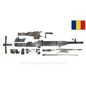 ZB37 MG Parts Kit, Romanian Contract, Complete w/ Demilled Barrel & Receiver, 7.9x57mm *Fair* 