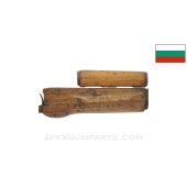 Bulgarian AK-74 Handguard Set, Wood *Fair*