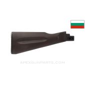 Bulgarian AK-74 Polymer Buttstock, w/ Buttplate, No Sling Swivel, Plum *Good*