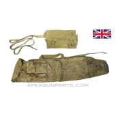 SPECIAL! BREN Gun Barrel Carry Case WITH Spare Parts Wallet, Canvas *Good*
