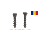Romanian AK-47 Buttstock Screws, Set of 2 *Good*