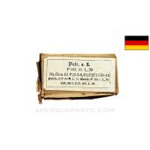 8mm Mauser (Rifle) - 15RD Box of German Military Surplus, s.S. Heavy Ball, 7.92X57 Mauser in *Good* Condition