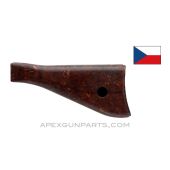Czech VZ-58 Buttstock, Resin-Impregnated Wood Chip Construction, Fixed, Stripped  *Good* 