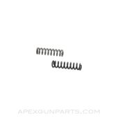 Compression Spring, 9mm Long, 2.25mm Outer Diameter, 0.5mm Wire Diameter, Pack of 2, *NOS*
