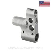 AK-47 Project Combination Front Sight & Gas Block, In The White, US Made, Stripped *Good* 