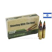 5.56X45mm (Rifle) - 30 RND Box, Israeli IMI, M855 - 62 Grain FMJ