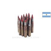 7.65x53MM Mauser (Rifle) - 20RD Surplus Argentine AP - FMJ - Mixed Head Stamps *Good*