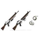 SPECIAL SALE!! TWO CETME Model C Parts Kits, One with Populated Barrel & 2 CETME Slings