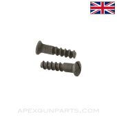 Lee-Enfield #1 Mk3 Rifle Buttstock Sling Swivel Screw, Set of 2,*Good*
