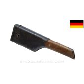 Mauser C96 "Broomhandle" Pistol Stock / Holster Assembly w/ Leather Wrap, Stripped Mount Bracket *Good*