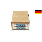 8mm Mauser (Rifle) - 15RD Box of German Military Surplus, Heavy Ball, Lead Core s.S. 7.92X57 Mauser in *Good* Condition