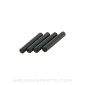 Dowel Pin, 21.9mm Length, 3mm Diameter, Pack of 4 *NOS*
